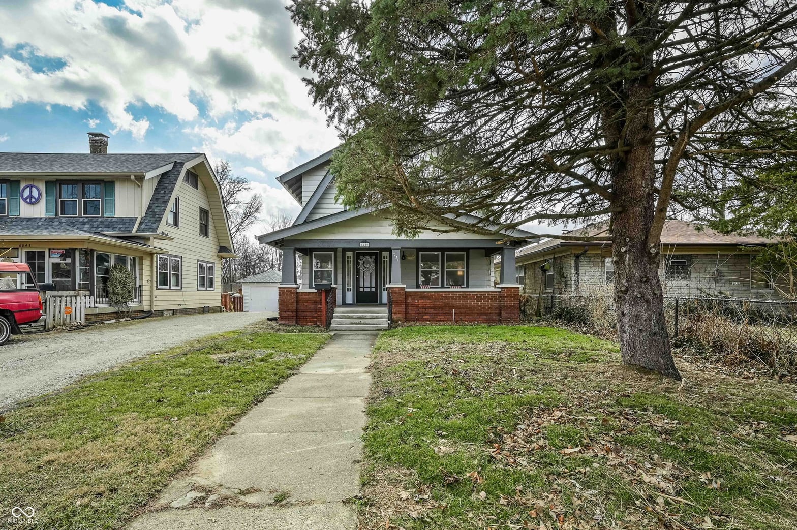 Front exterior at 6039 E Lowell Avenue, Indianapolis, IN