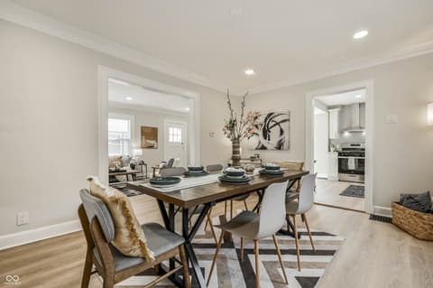 Dining room at 6039 E Lowell Avenue, Indianapolis, IN