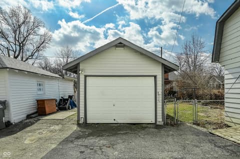 Garage at 6039 E Lowell Avenue, Indianapolis, IN