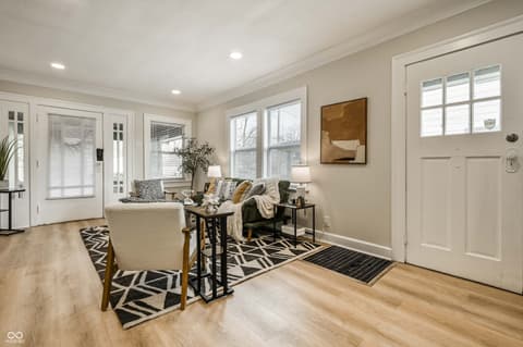 Living room at 6039 E Lowell Avenue, Indianapolis, IN