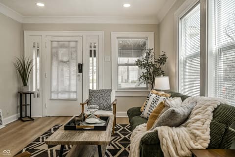 Living room at 6039 E Lowell Avenue, Indianapolis, IN