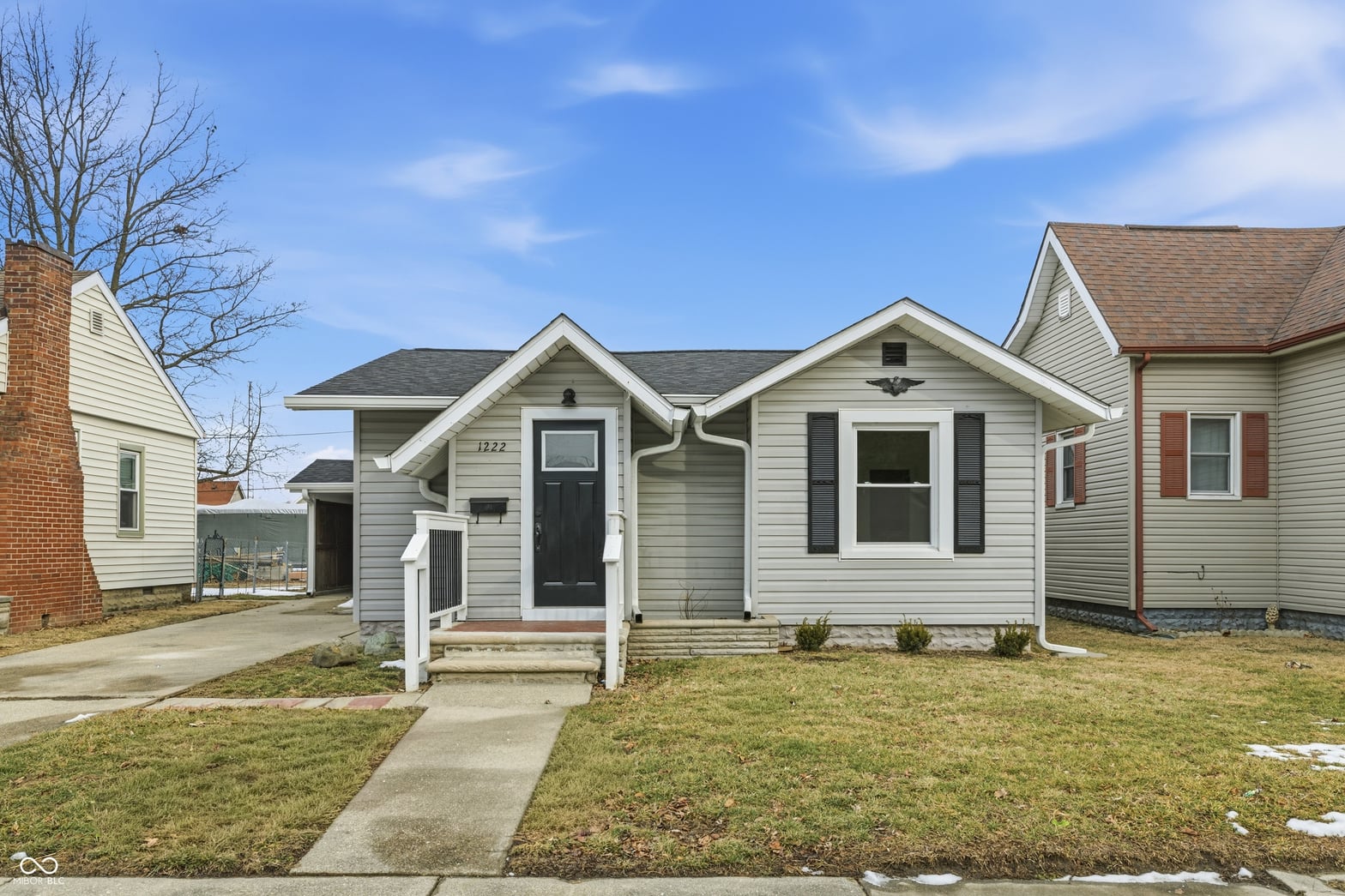 Front exterior at 1222 S H Street, Elwood, IN