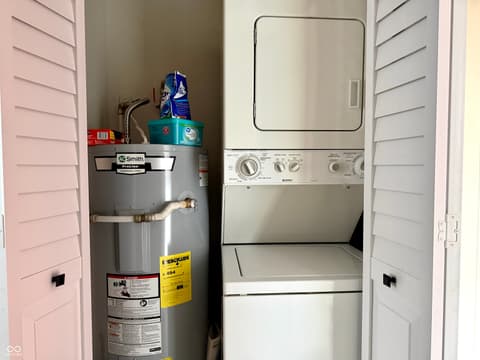 Laundry room at 9021 S Pointe Ridge Lane S, Bloomington, IN