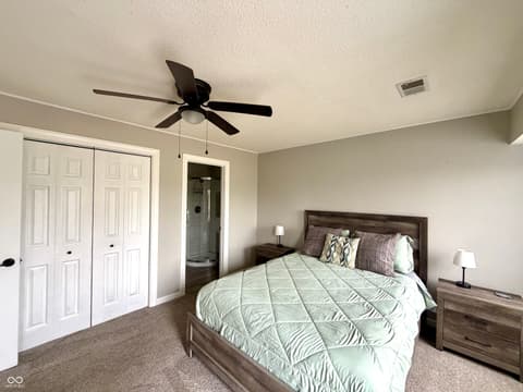 Bedroom at 9021 S Pointe Ridge Lane S, Bloomington, IN