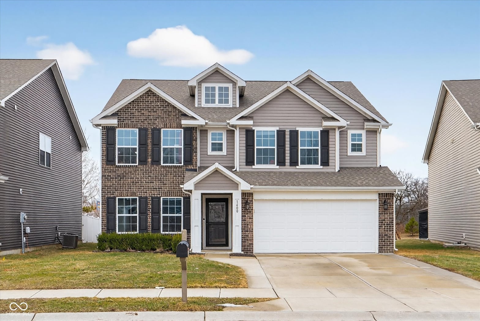 Front exterior at 1400 Danielle Road, Lebanon, IN