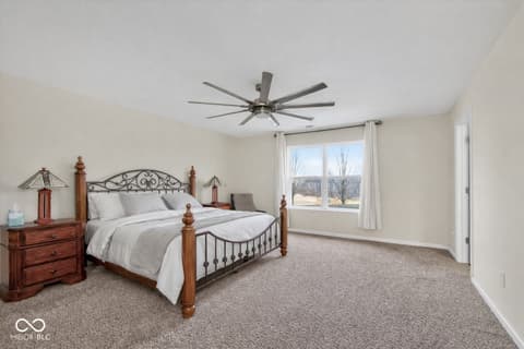 Bedroom at 1400 Danielle Road, Lebanon, IN