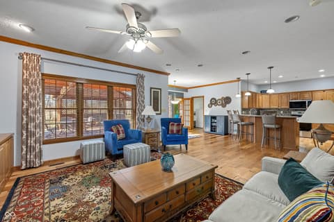 Living room at 7635 Old Hickory Court, Indianapolis, IN