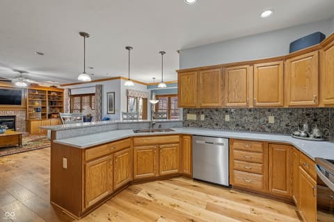 Kitchen at 7635 Old Hickory Court, Indianapolis, IN