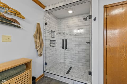 Bathroom at 7635 Old Hickory Court, Indianapolis, IN