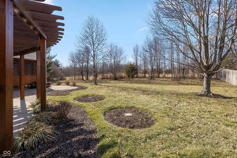 Yard at 7635 Old Hickory Court, Indianapolis, IN