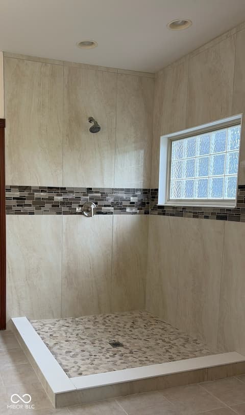 Primary bathroom at 6230 Sampson Court, Indianapolis, IN