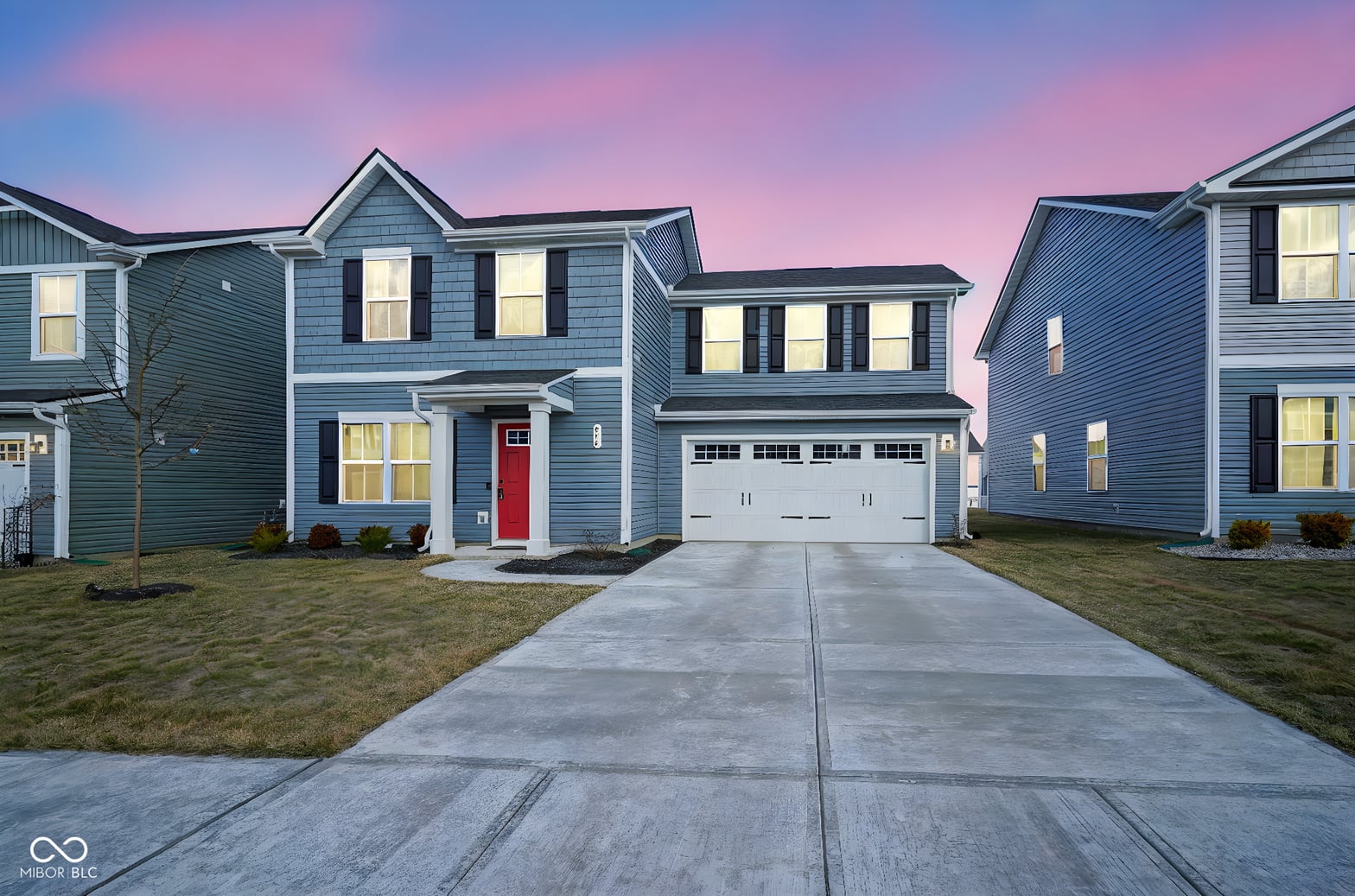 Front exterior at 874 Black Rock Circle, Lebanon, IN