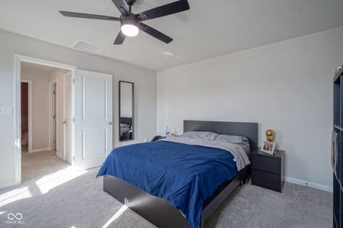 Bedroom at 874 Black Rock Circle, Lebanon, IN