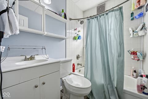 Bathroom at 153 Parkview Drive, Whiteland, IN