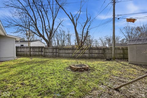 Yard at 153 Parkview Drive, Whiteland, IN