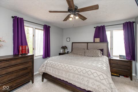 Primary bedroom at 200 Boring Place, Martinsville, IN