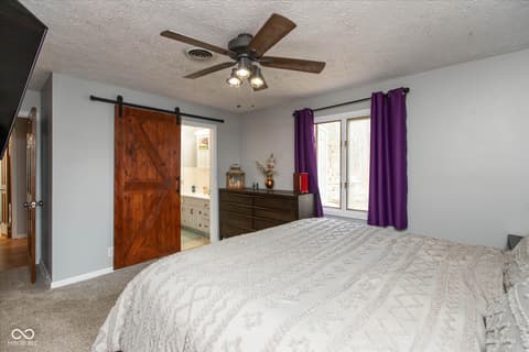 Primary bedroom at 200 Boring Place, Martinsville, IN