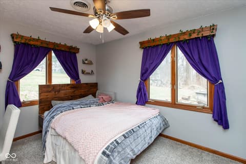 Primary bedroom at 200 Boring Place, Martinsville, IN