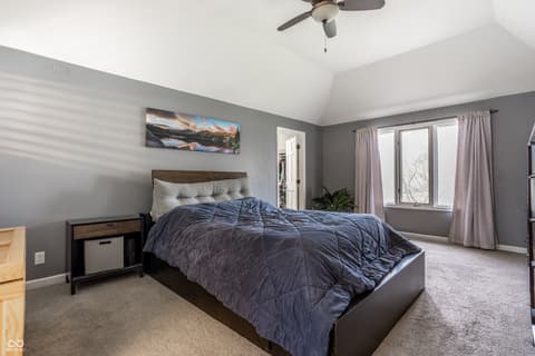 Bedroom at 7370 Oakland Hills Circle, Indianapolis, IN