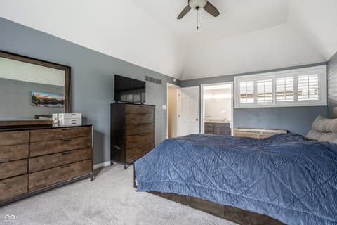 Bedroom at 7370 Oakland Hills Circle, Indianapolis, IN