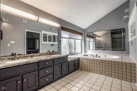 Bathroom at 7370 Oakland Hills Circle, Indianapolis, IN