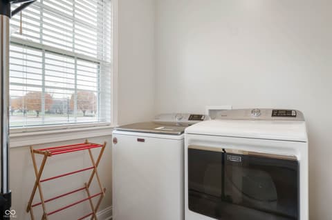 Laundry room at 5026 W Stonehaven Lane, New Palestine, IN