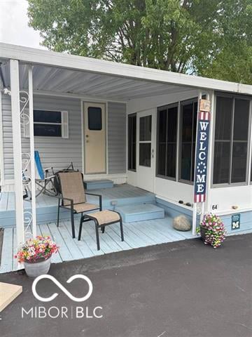 Outdoor living area at 2288 State Rd Old 101, Liberty, IN