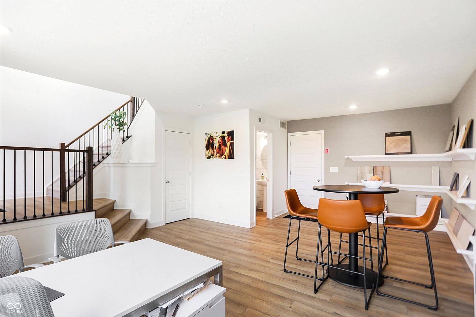 Bright open-concept space with modern finishes and flow.