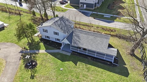 Aerial view at 6125 E Edgewood Avenue, Indianapolis, IN