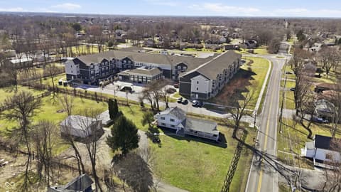 Aerial view at 6125 E Edgewood Avenue, Indianapolis, IN