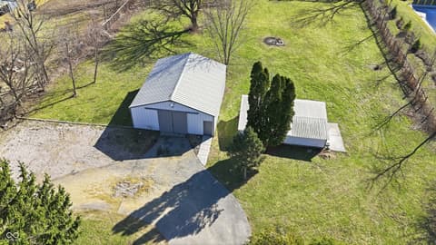 Aerial view at 6125 E Edgewood Avenue, Indianapolis, IN