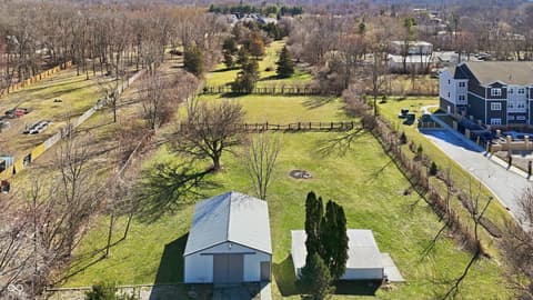Aerial view at 6125 E Edgewood Avenue, Indianapolis, IN