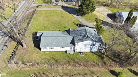 Aerial view at 6125 E Edgewood Avenue, Indianapolis, IN