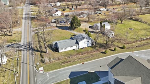 Aerial view at 6125 E Edgewood Avenue, Indianapolis, IN