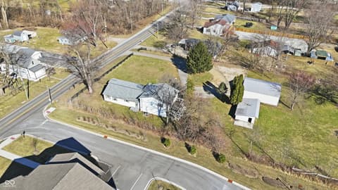 Aerial view at 6125 E Edgewood Avenue, Indianapolis, IN