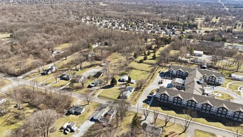 Aerial view at 6125 E Edgewood Avenue, Indianapolis, IN