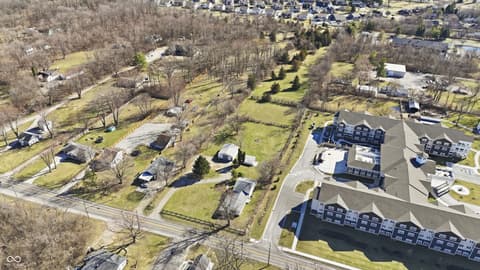 Aerial view at 6125 E Edgewood Avenue, Indianapolis, IN