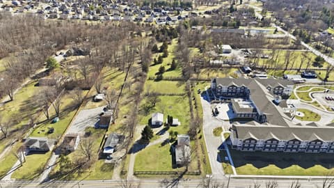 Aerial view at 6125 E Edgewood Avenue, Indianapolis, IN