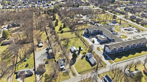 Aerial view at 6125 E Edgewood Avenue, Indianapolis, IN