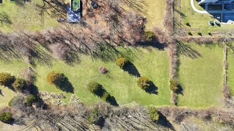 Aerial view at 6125 E Edgewood Avenue, Indianapolis, IN