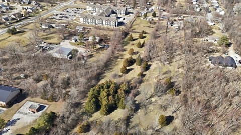 Aerial view at 6125 E Edgewood Avenue, Indianapolis, IN