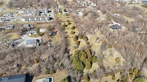 Aerial view at 6125 E Edgewood Avenue, Indianapolis, IN