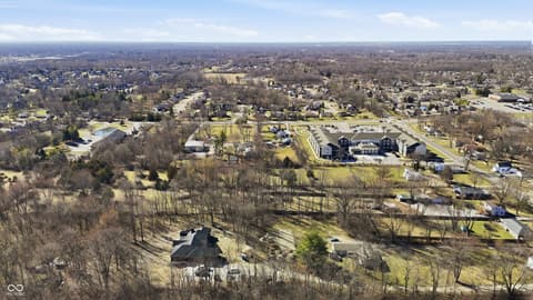 Aerial view at 6125 E Edgewood Avenue, Indianapolis, IN
