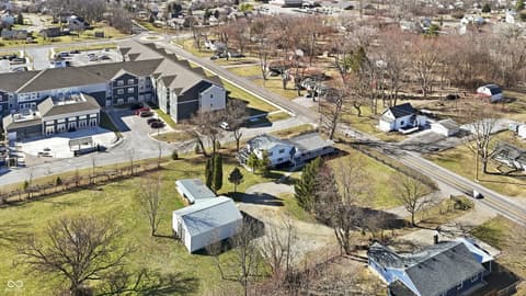 Aerial view at 6125 E Edgewood Avenue, Indianapolis, IN