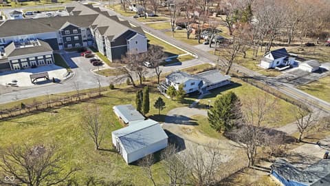 Aerial view at 6125 E Edgewood Avenue, Indianapolis, IN