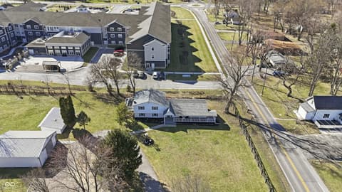 Aerial view at 6125 E Edgewood Avenue, Indianapolis, IN