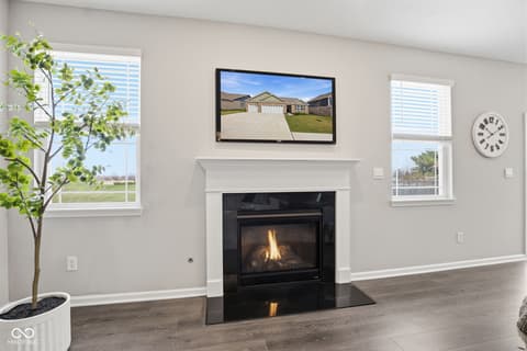Dining room at 4660 W Tradwell Drive, New Palestine, IN