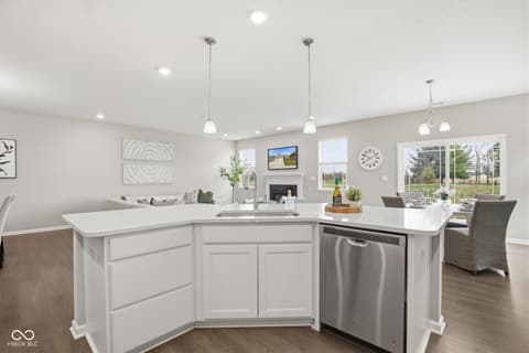 Kitchen at 4660 W Tradwell Drive, New Palestine, IN