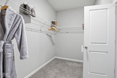 Bathroom at 4660 W Tradwell Drive, New Palestine, IN