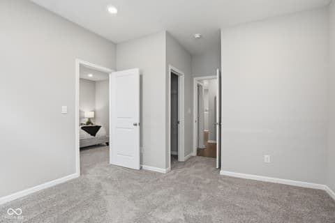 Bedroom at 4660 W Tradwell Drive, New Palestine, IN